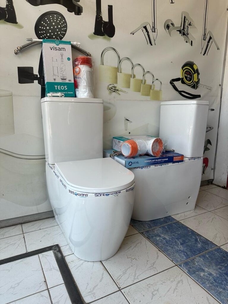 klozet takımı duvara sıfır klozet tam takım klozet - 2