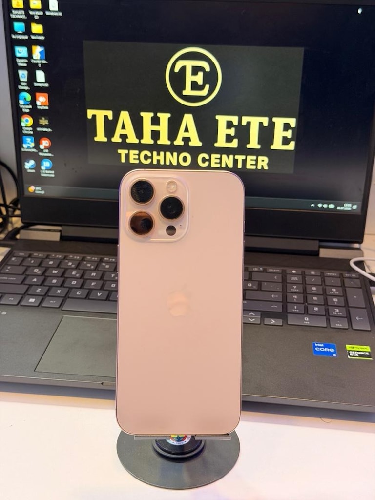 iPhone 16 pro max 256 gb çöl titanyum pil 88 - 2