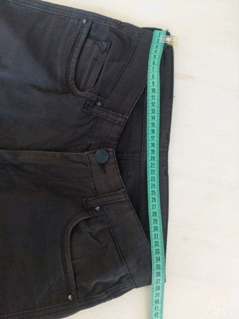 ARMANİ erkek Füme kanvas tipi pantolon - 8