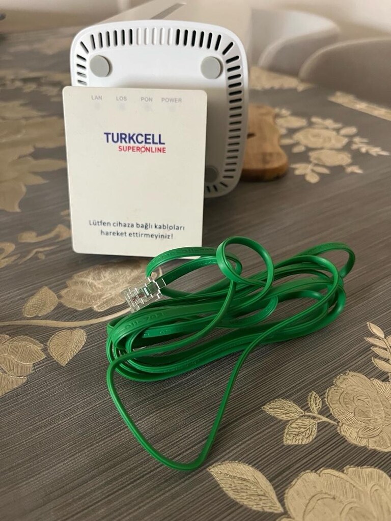 HUAWEİ TURKCELL SUPERONLİNE FİBER MODEM+ ONT(FİBER DÖNÜŞTÜRÜCÜ) SETİ - 7