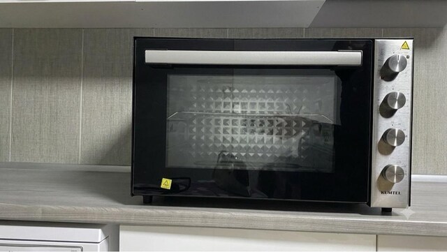 Kumtel Siyah Turbo 76 Litre Midi Fırın LX-9625