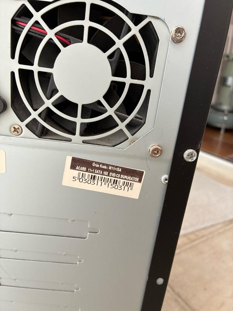 ACARD PROACARD 11+1 CD/DVD Duplicator - Çoğaltma - 4