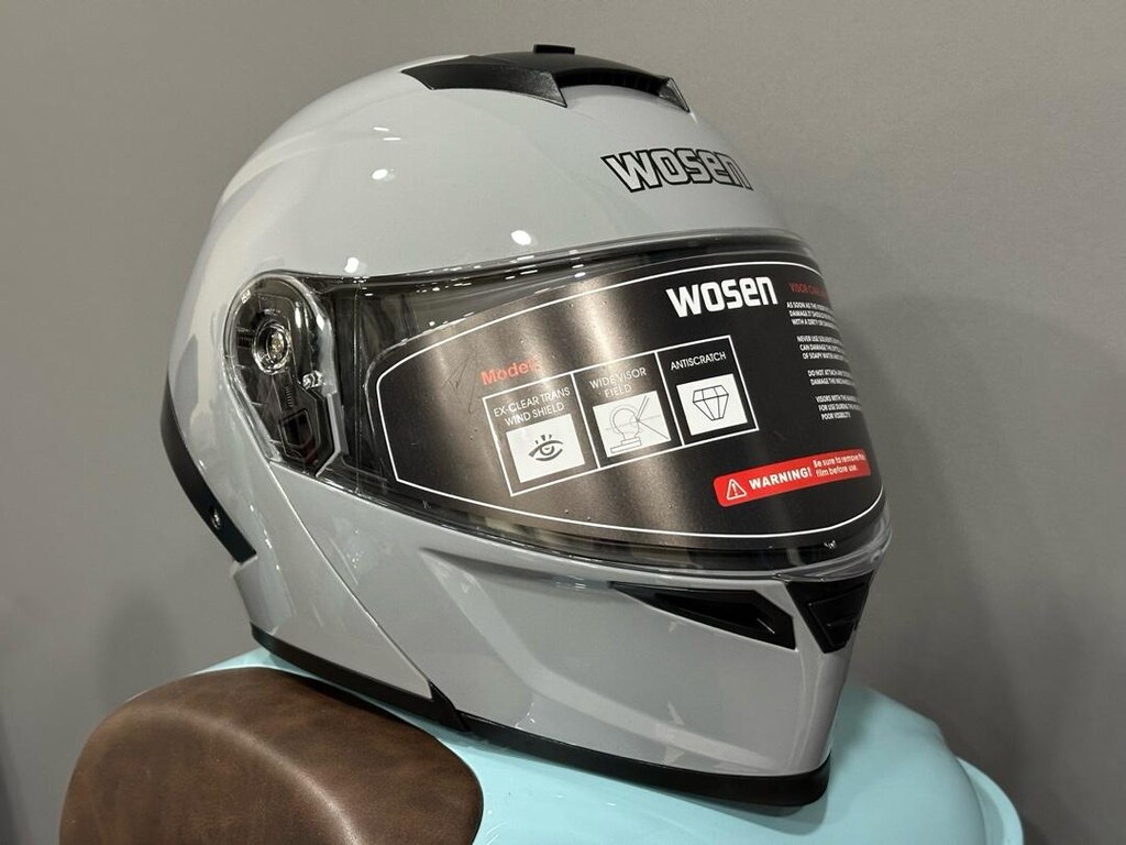 WOSEN WS-202 ÇENE AÇILIR KASK - Nardo Gri - 2