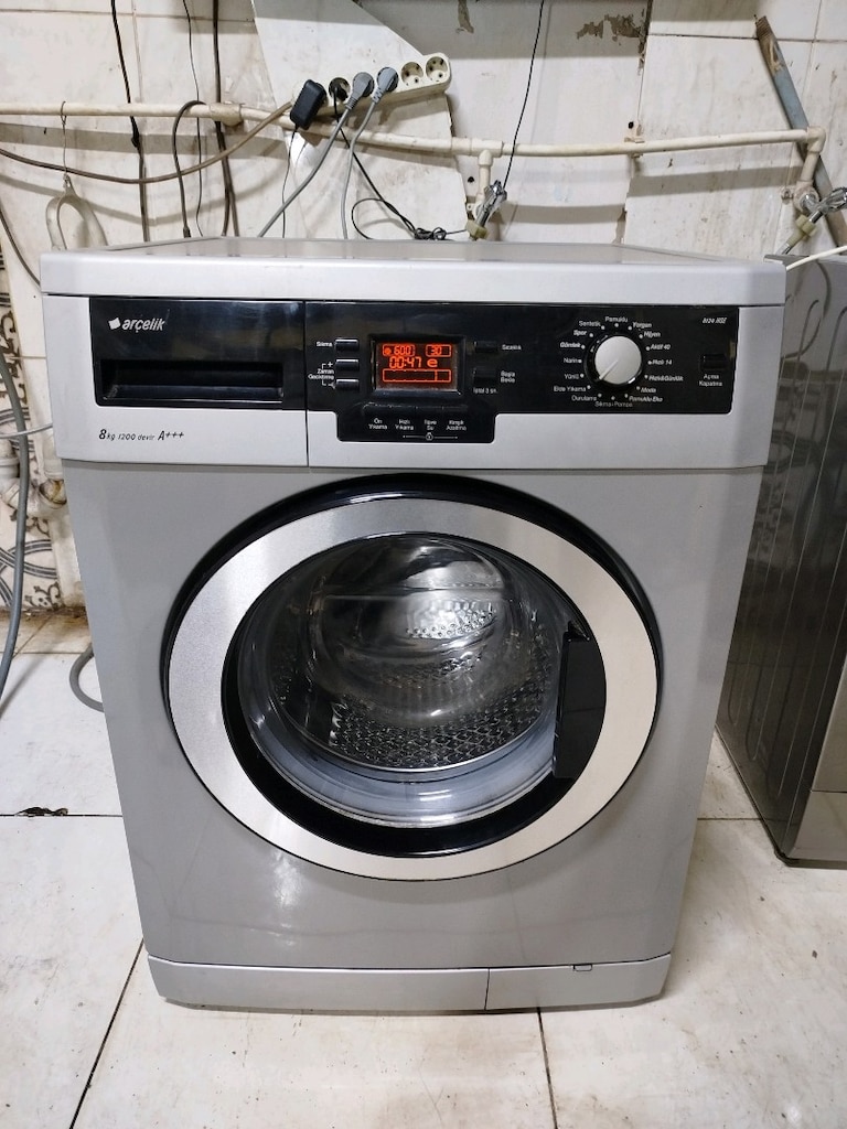 Arçelik Marka 8 Kg İnox Çamaşır Makinası - 7