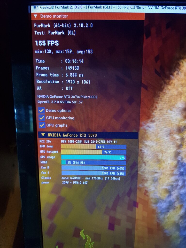 EVGA GEFORCE RTX 3070 8GB EKRAN KARTI - 13