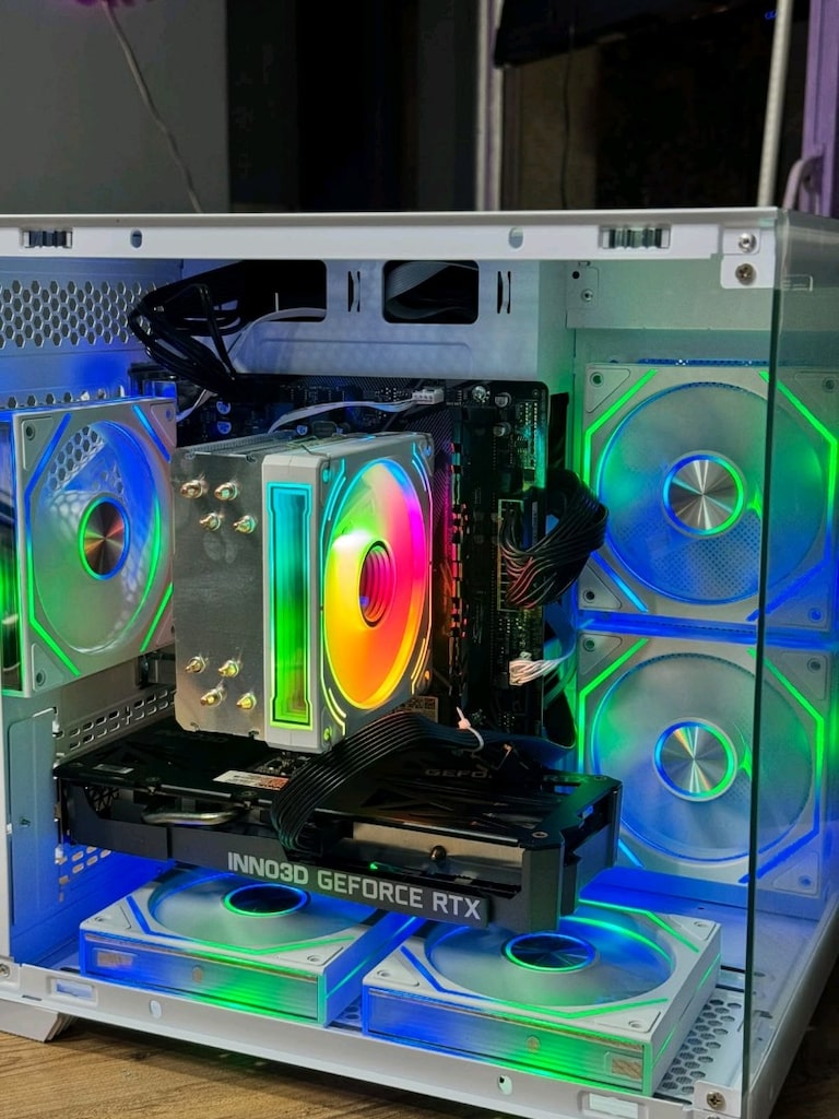 8G RTX 3050 RYZEN5 3500X 16GB RAM 512 M2SSD 600W AKVARYUM OYUNCU KASA - 7