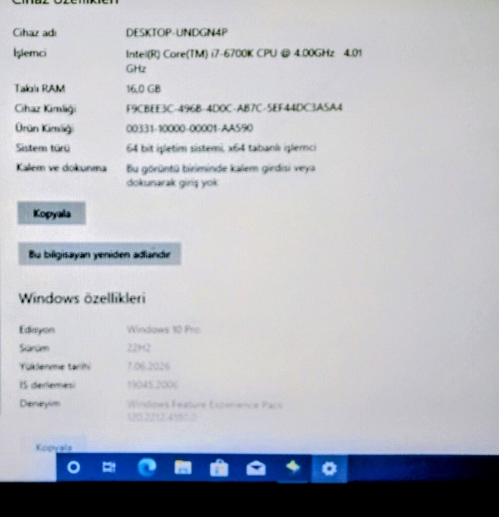 OYUNCU BİLGİSAYARI/i7-6700K Sıvı Soğutma - 10
