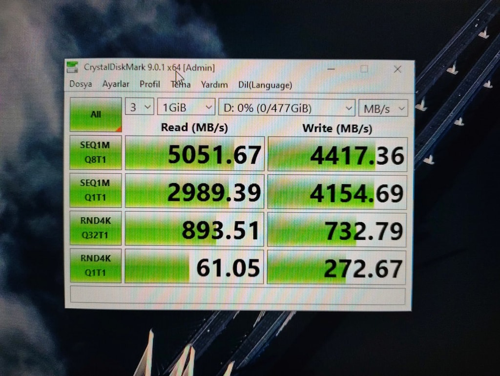 Kioxia BG6 512GB 2230 M.2 SSD - 5,000MB/s - 4,440MB/s - 4