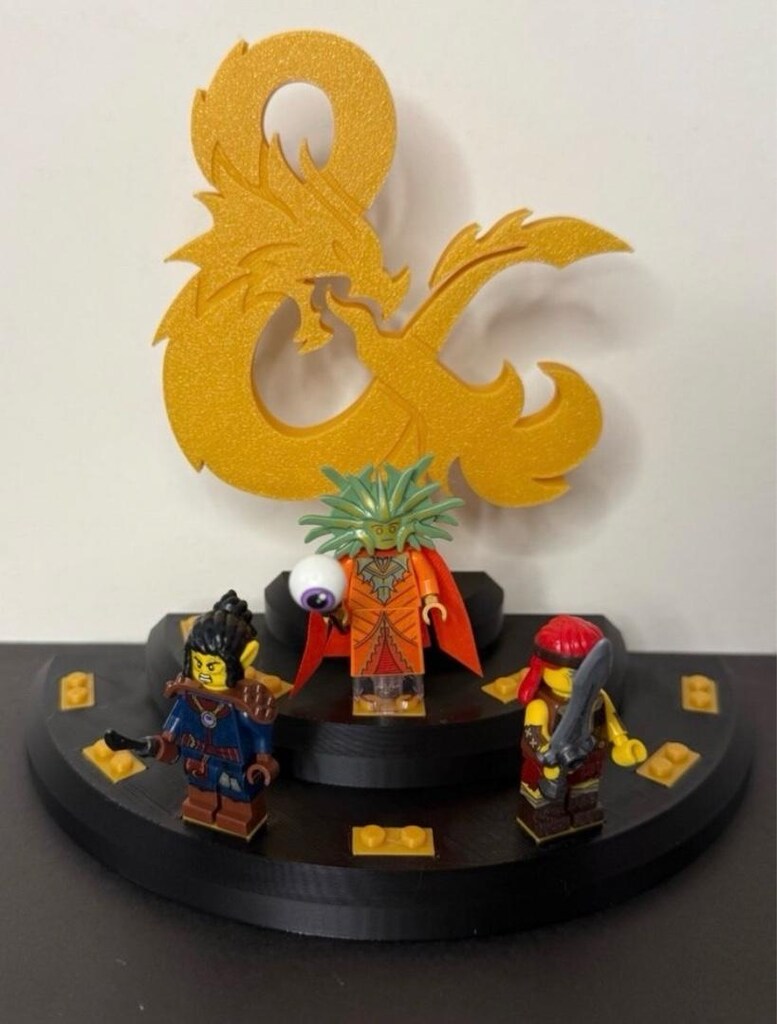 Lego Minifigür Sergileme Standı - 8