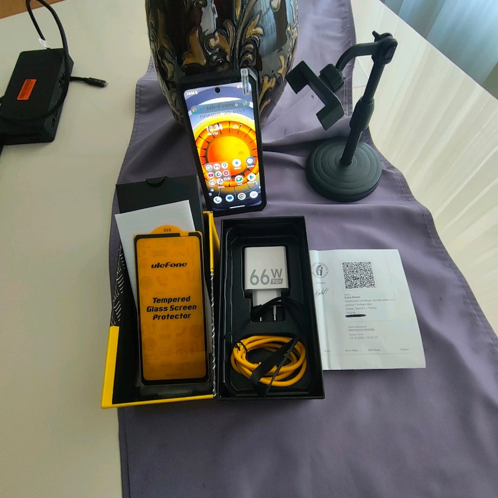 ULEFONE ARMOR 30 PRO TR CİHAZI FATURA KUTU EKSİKSİZ NOKTA HATASIZ - 6