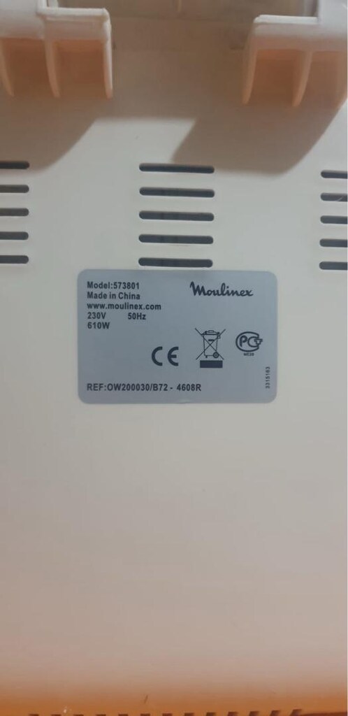 Moulinex OW2000 Ekmek Yapma Makinesi