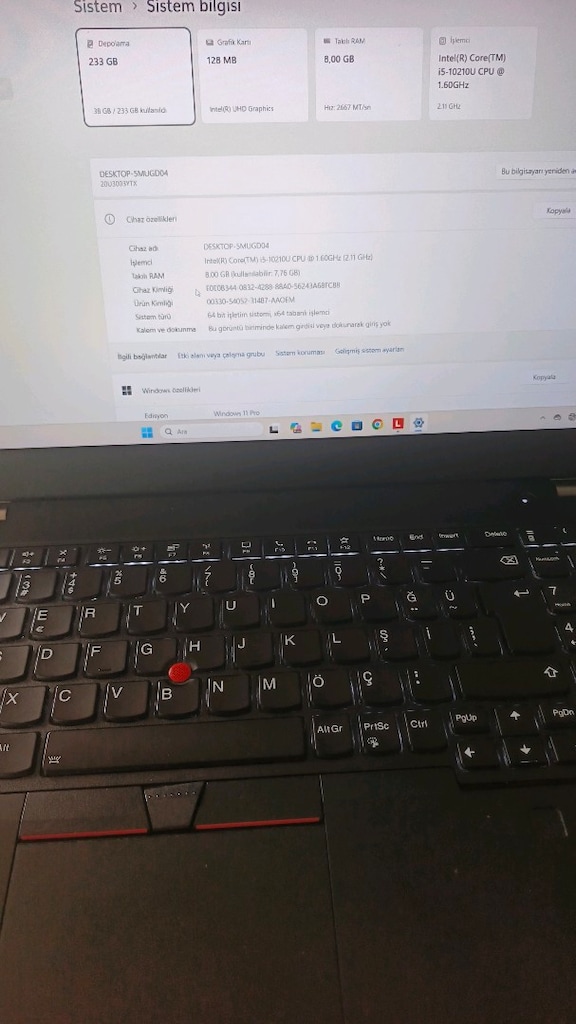 LENOVO THINKPAD L5 GEN 1 - 3