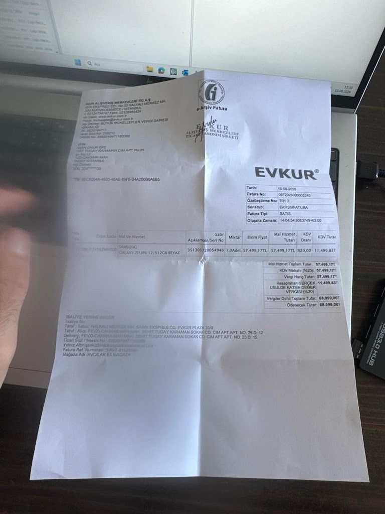 Samsung Z Flip 6 512 Gb Sıfır kutulu - 2