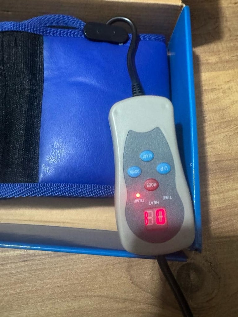 Bluelight Sauna Belt Termal Titreşimli Zayıflama Ve Masaj Kemeri - 5