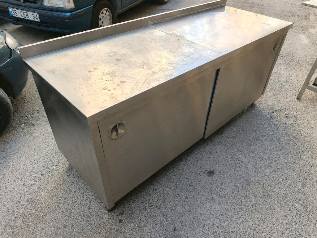 krom kapaklı çalışma tezgahı - 6