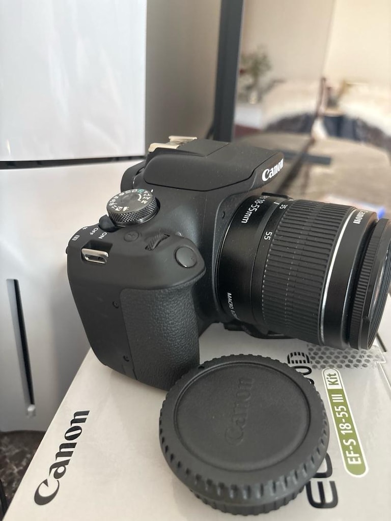 CANON EOS 2000D DSLR Fotoğraf makinesi +EF-S 18-55mm III kit lens - 6