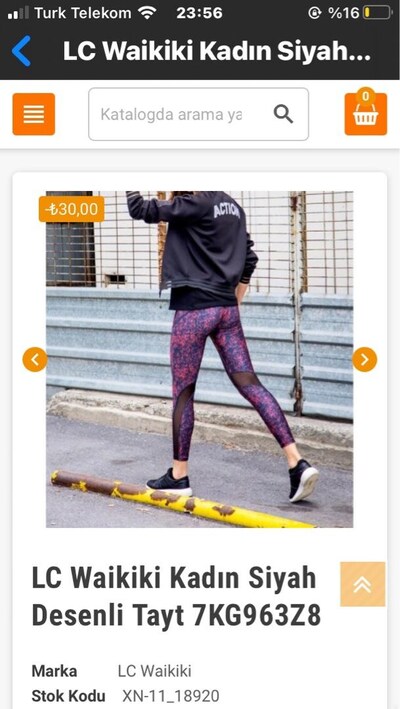 Lc waikiki spor tayt