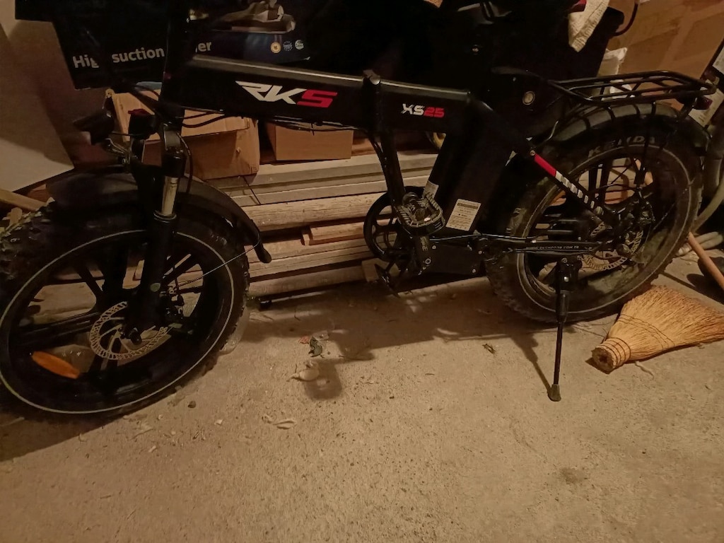 satılık rks elektrikli katlanır bisiklet 2024 model - 4