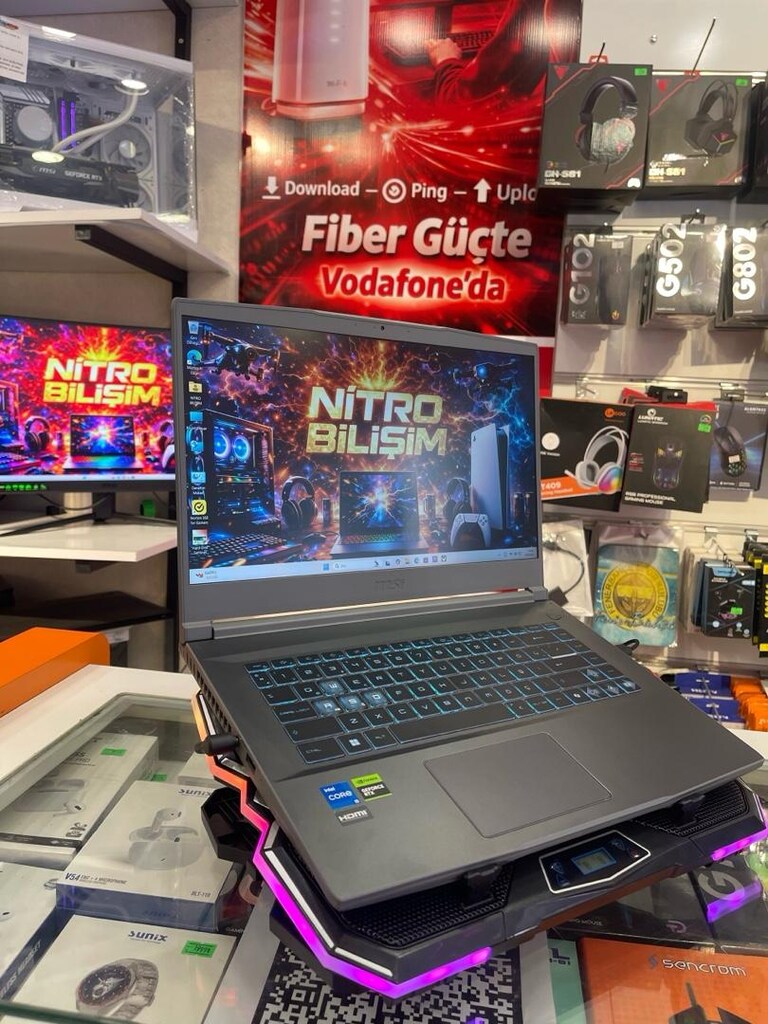 NİTRO BİLİŞİM’DEN MSI THIN 15 | i5-12450H • RTX 4050 6GB • 16GB RAM!! - 3