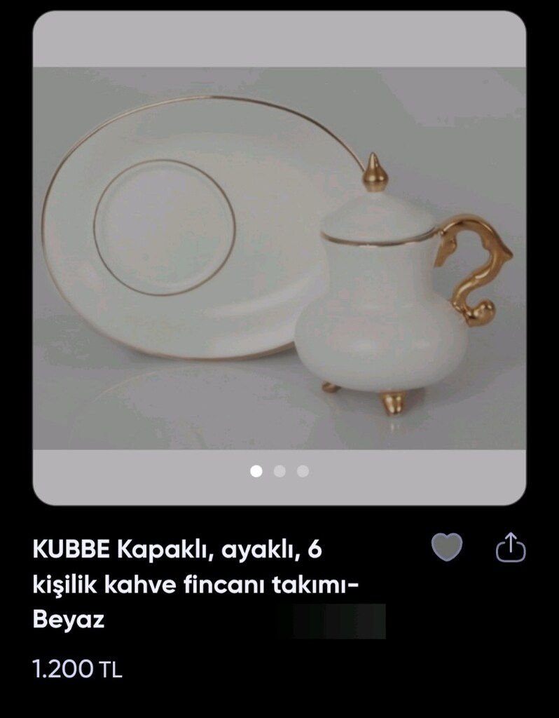 Fincan takımı, sunum setleri - 2