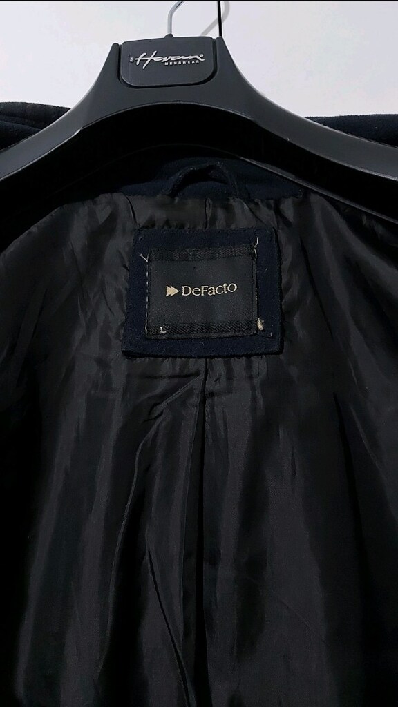 defacto L beden kaşe mont - 5