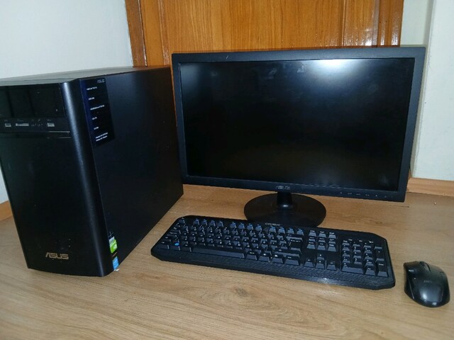 asus masaüstü bilgisayar seti