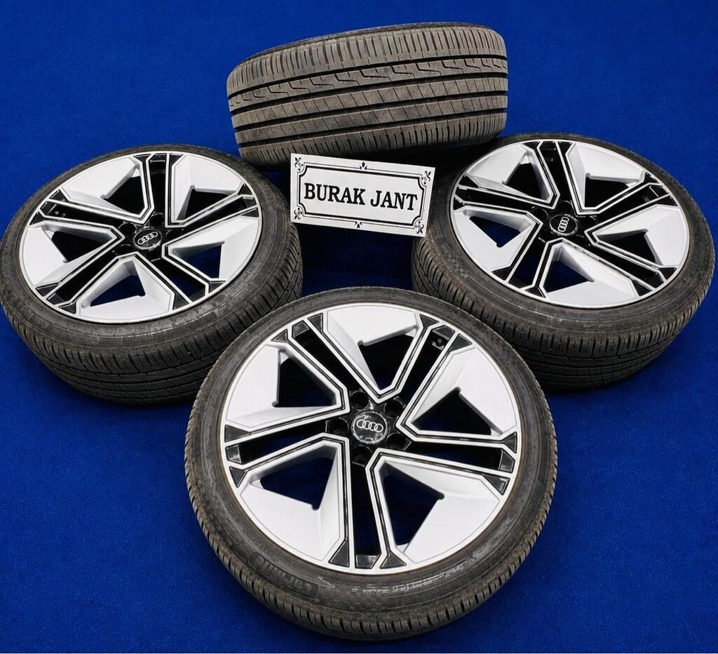 19 inç 5x112 E tron passat Superbe golf Audi uyumlu jant lastik takımı - 5