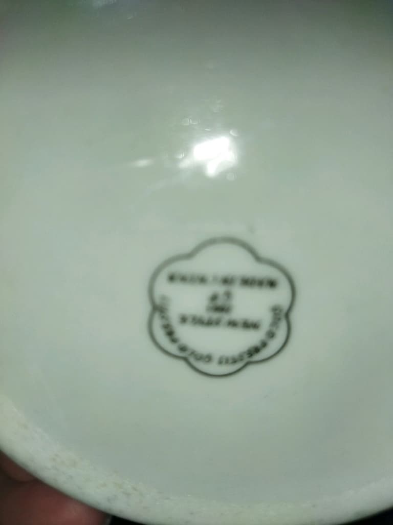 antika vintage Çin Japon damgalı fincan - 4