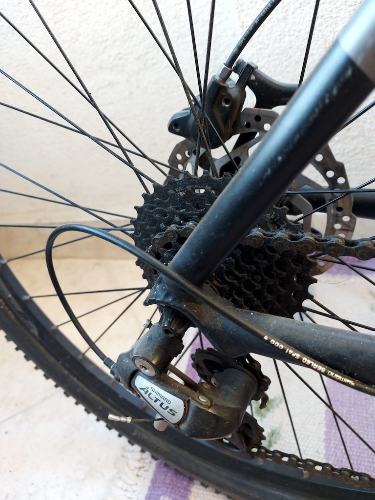Mosso 27.5 Raceline 24 Vites-H.Disk MTB Siyah / Antrasit - 7