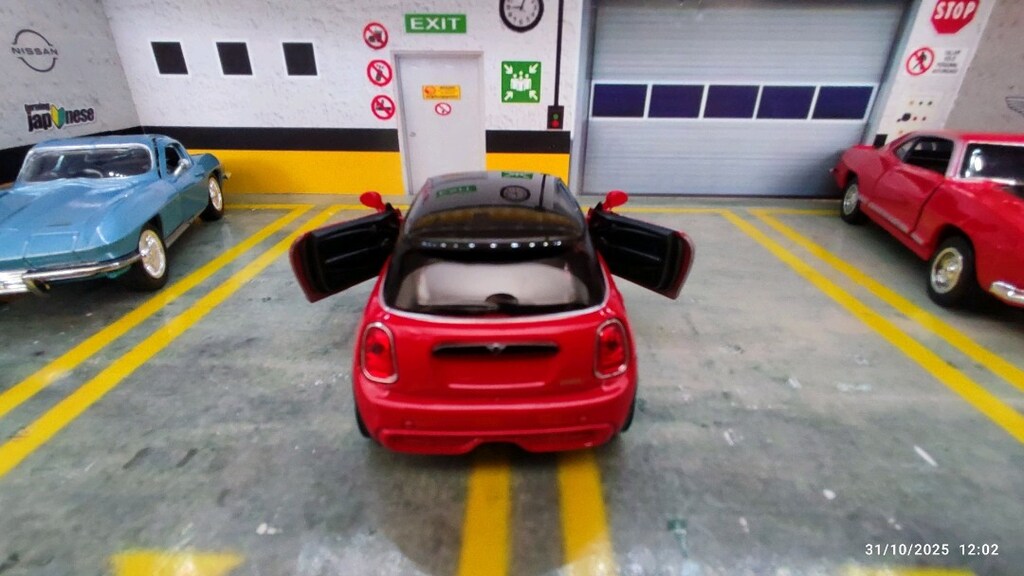 Mini Cooper New mini hatch modeli metal diecast oyuncak araba - 9