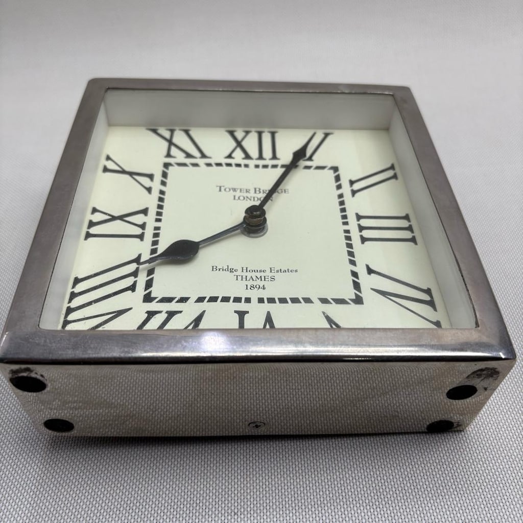 Vintage TOWER BRİDGE Masa saati - 7