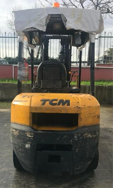 TCM forklift fortif portif 2,5 tonluk 2008 model 16500 saatte 1nolu