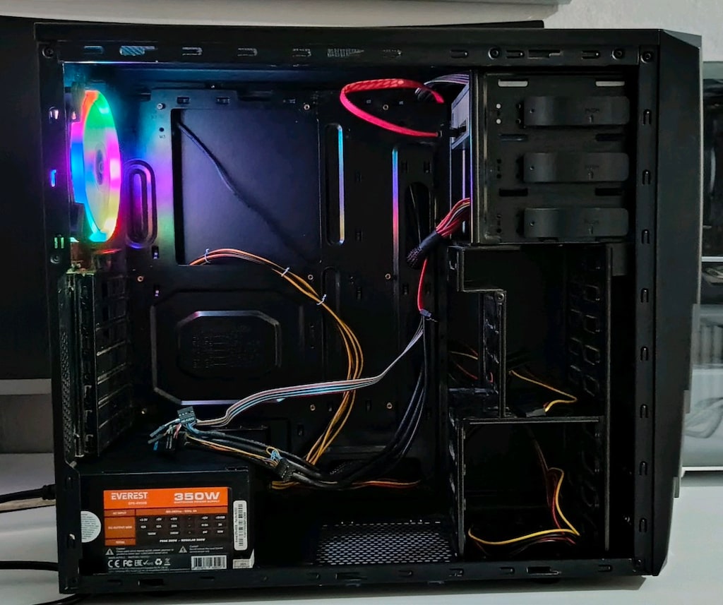 XİGMATEK BOŞ GENİŞ KASA+EVEREST 350W POWER SUPPLY GÜÇ KAYNAĞI - 5