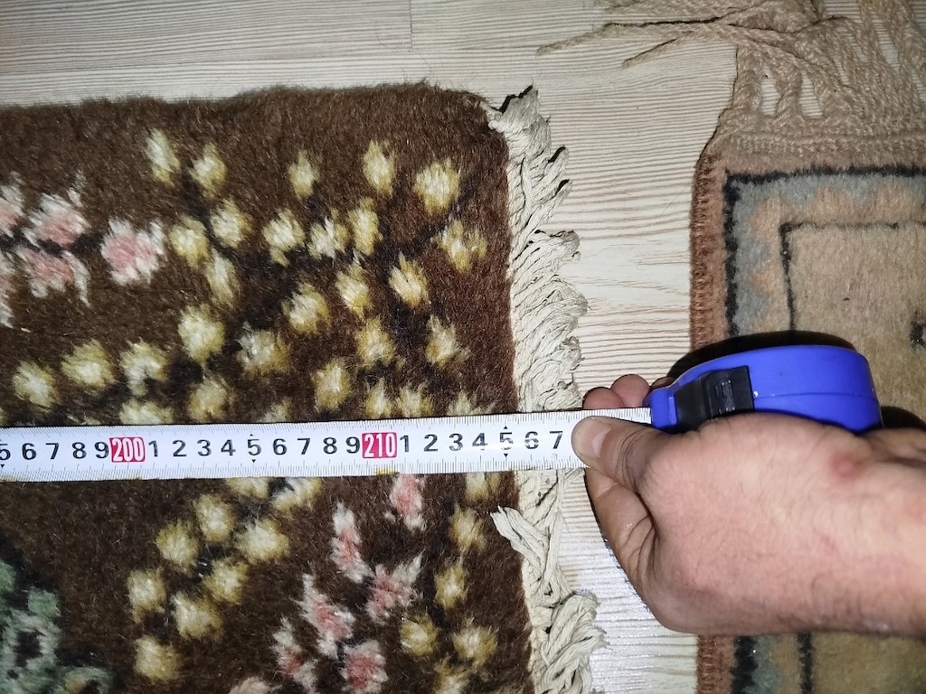 2 adet Isparta halısı yün halı antika - 8