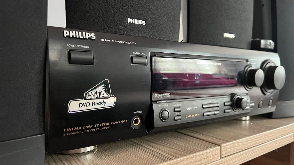 PHILIPS FR 740 SURROUND SES SİSTEMİ + DVD + 4 ADET HOPARLÖR - 6
