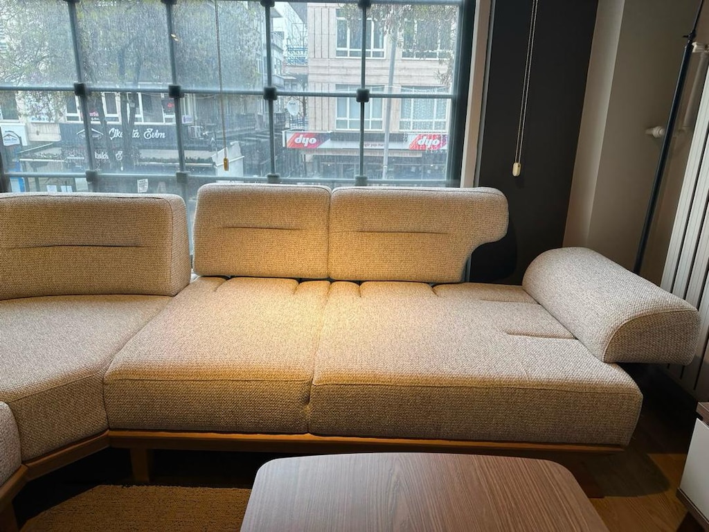 Sıfır.. Açilabilir Yatakli 270x320 London L Köşe Koltuk Takimi - 5