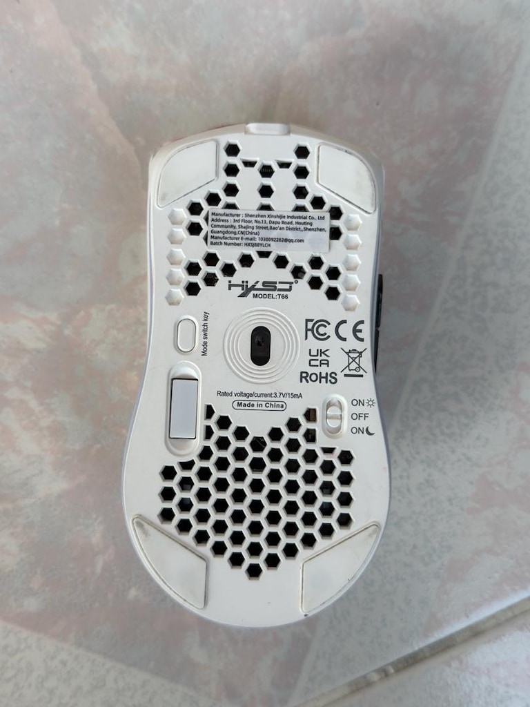 HXSJ T66 Kablosuz Şarjlı Oyuncu Mouse (Sorunsuz) - 2