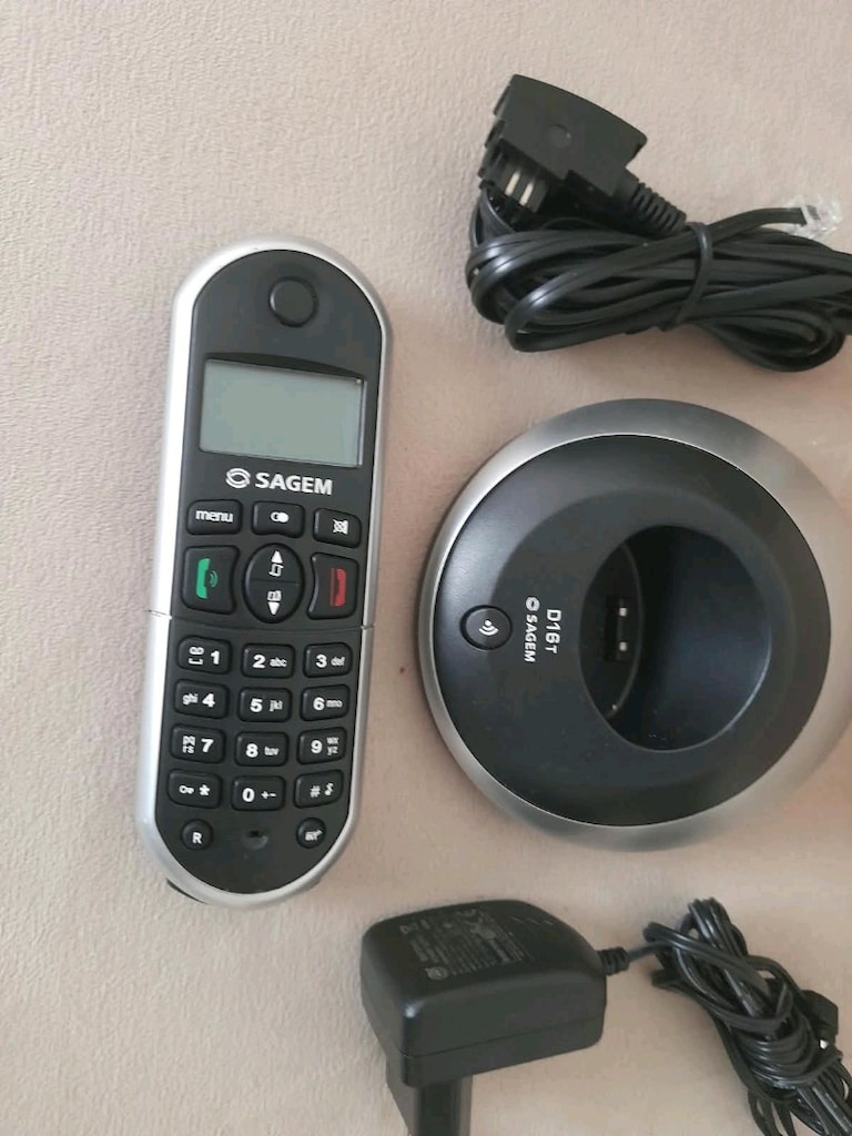 TELSİZ TELEFON SAGEM D16T MODELİ - 6