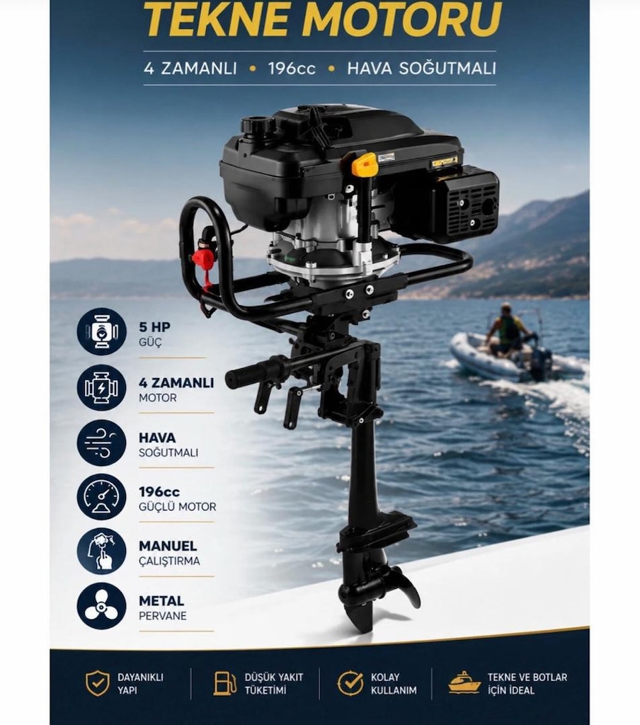 INTEX EXCURSION 4 SIFIR BOT + 5 HP MOTOR SET - 3