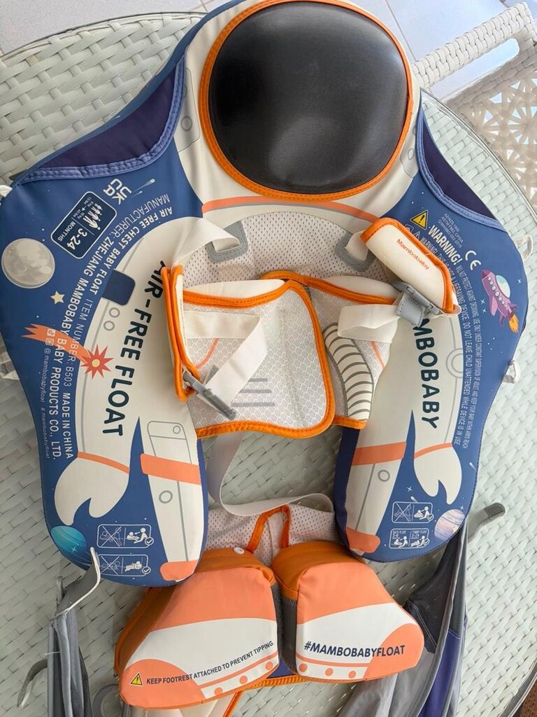 Mambobaby Astronot Bebek Yüzme Simidi - 2