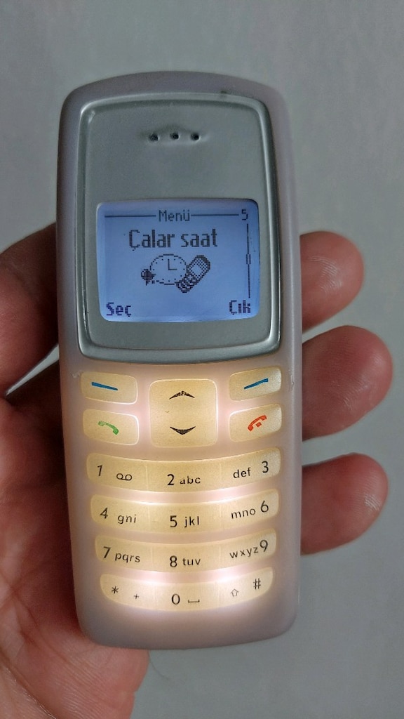 NOKİA 2100 FULL ORJİNAL BEYAZ EKRANLI TELEFON - 5