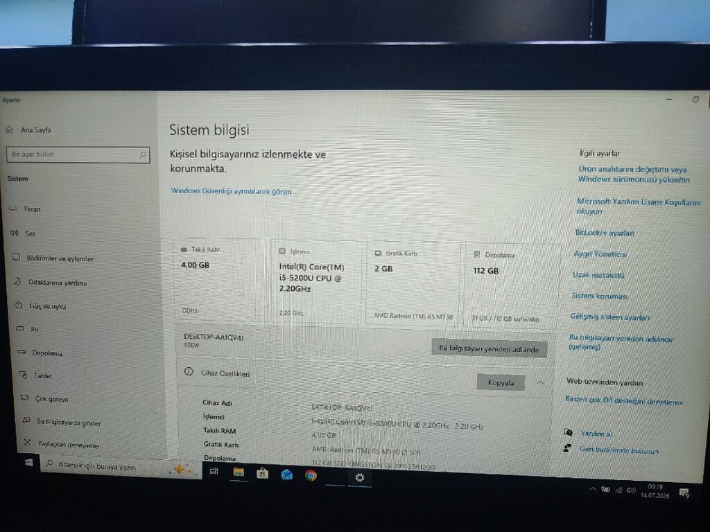 Lenovo Laptop - 2