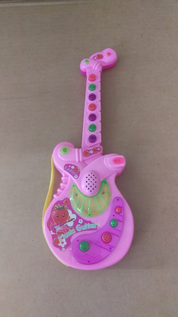 oyuncak min gitar ışıklı sesli - 2