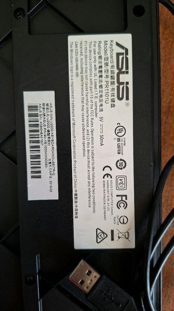 Asus Usb Klavye - 5