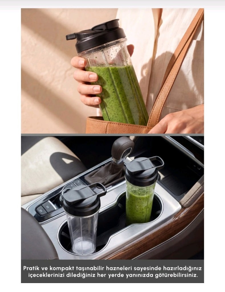SIFIR Karaca Blendfit Go Kişisel Smoothie Blender - 4