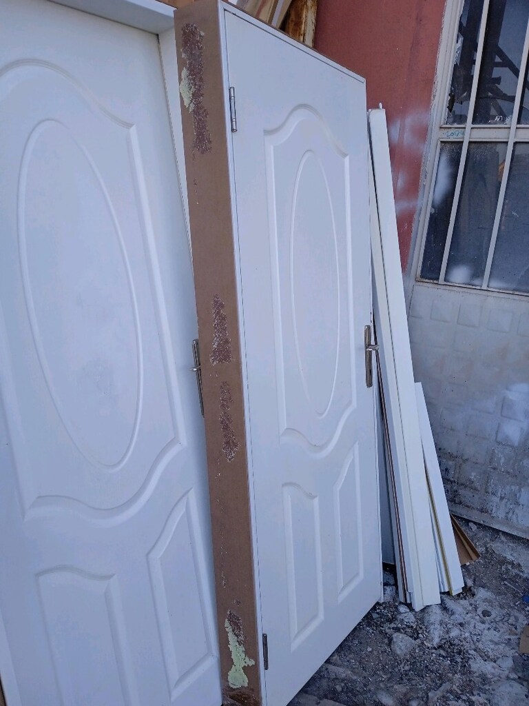 temiz cikm panel kapi 5 adet 15lik kasa 87x202pervazlari mevcut - 3