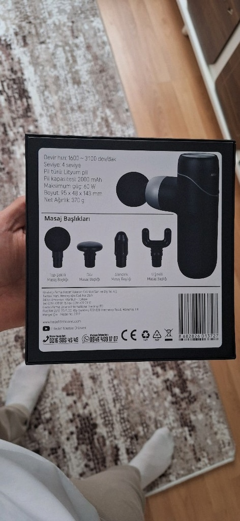 NORDICA Marka Mini Masaj Tabancası - 2