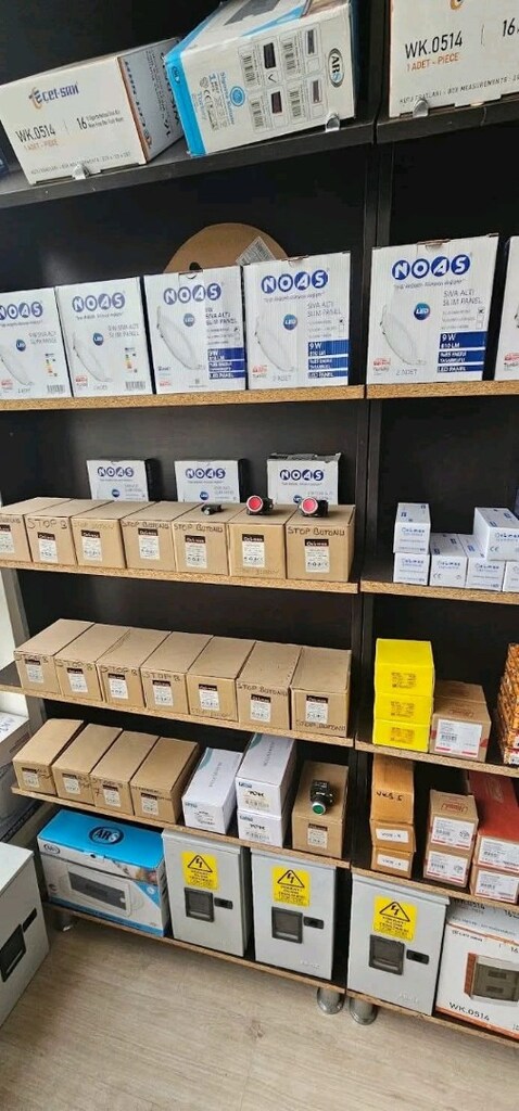 Buton grupları, klemens, skp pabuç, voltmetre ve daha fazlası - 2