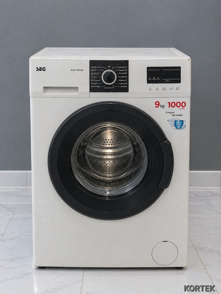 SEG SCM 7101500 9KG 1000 Devir Çamaşır Makinesi