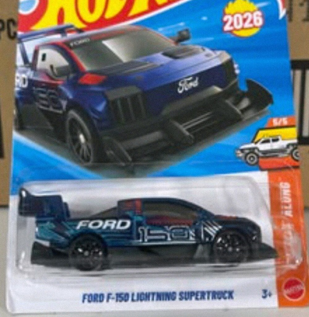 FORD F-150 LIGHTNING SUPERTRUCK Hot wheels - 2